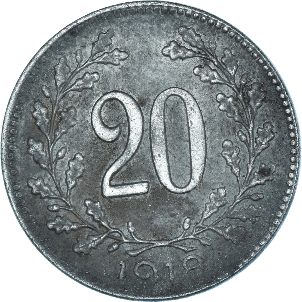 Munten, Oostenrijk, 20 Heller, 1918