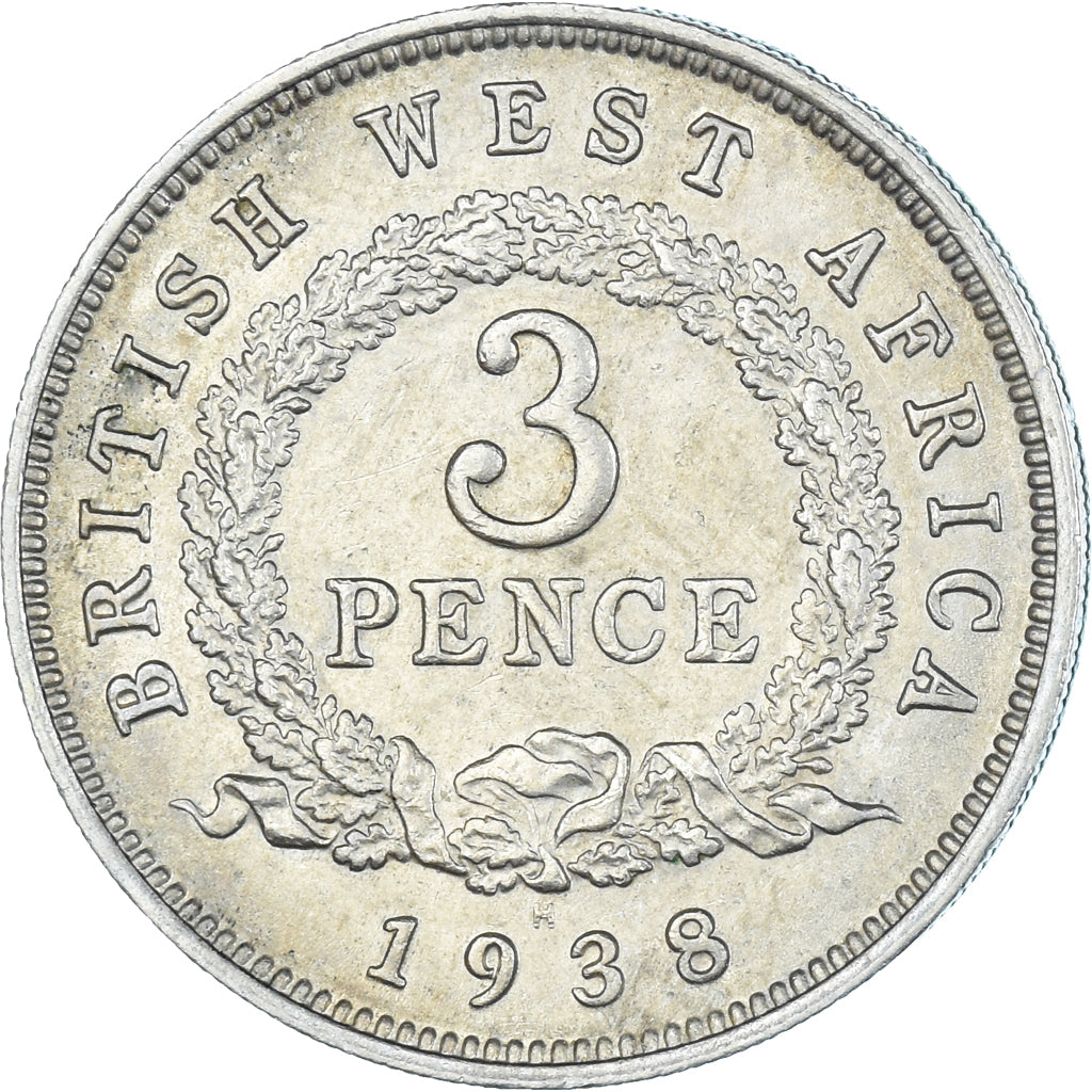 Coin, BRITISH WEST AFRICA, 3 Pence, 1938