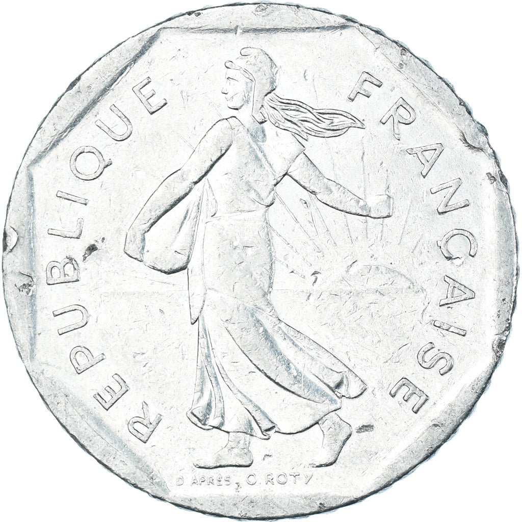 Coin, France, 2 Francs, 1992