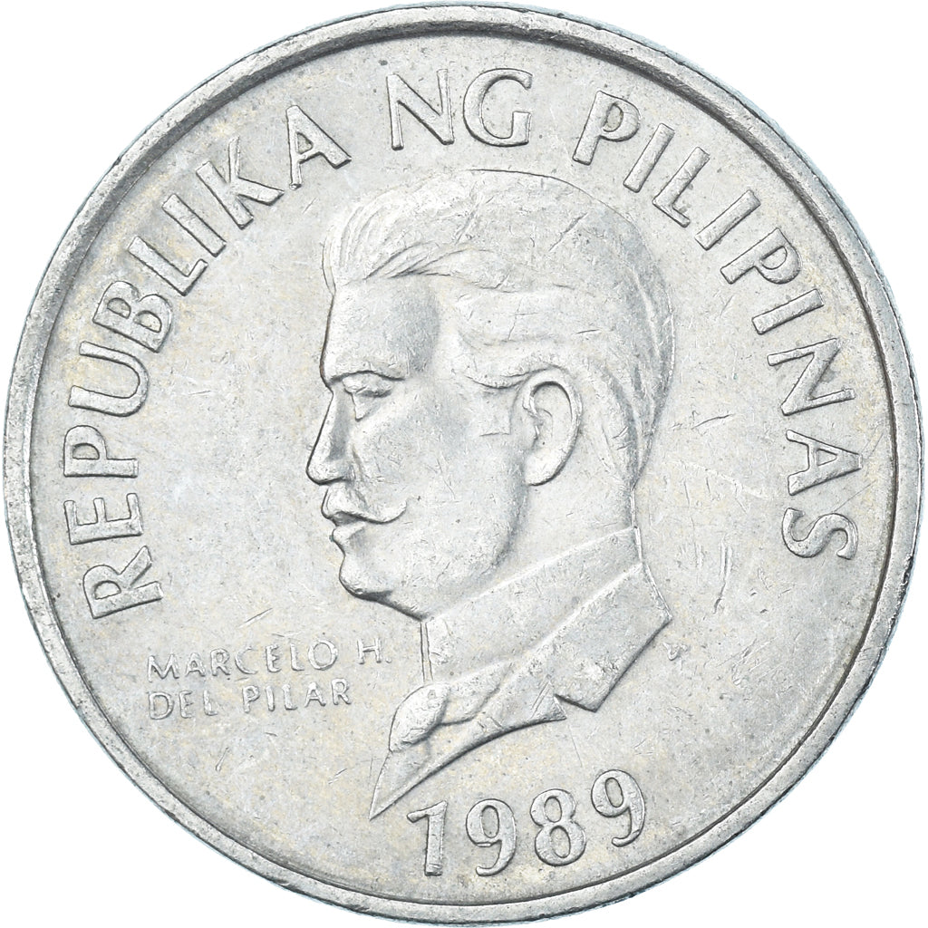Moneda, Filipinas, 50 Sentimos, 1989