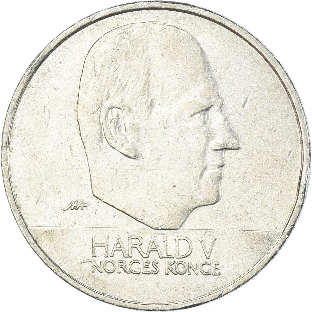 Monnaie, Norvège, 20 Kroner, 2002