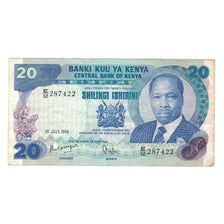 Banknote, Kenya, 20 Shillings, 1984, 1984-07-01, KM:21c, EF(40-45)
