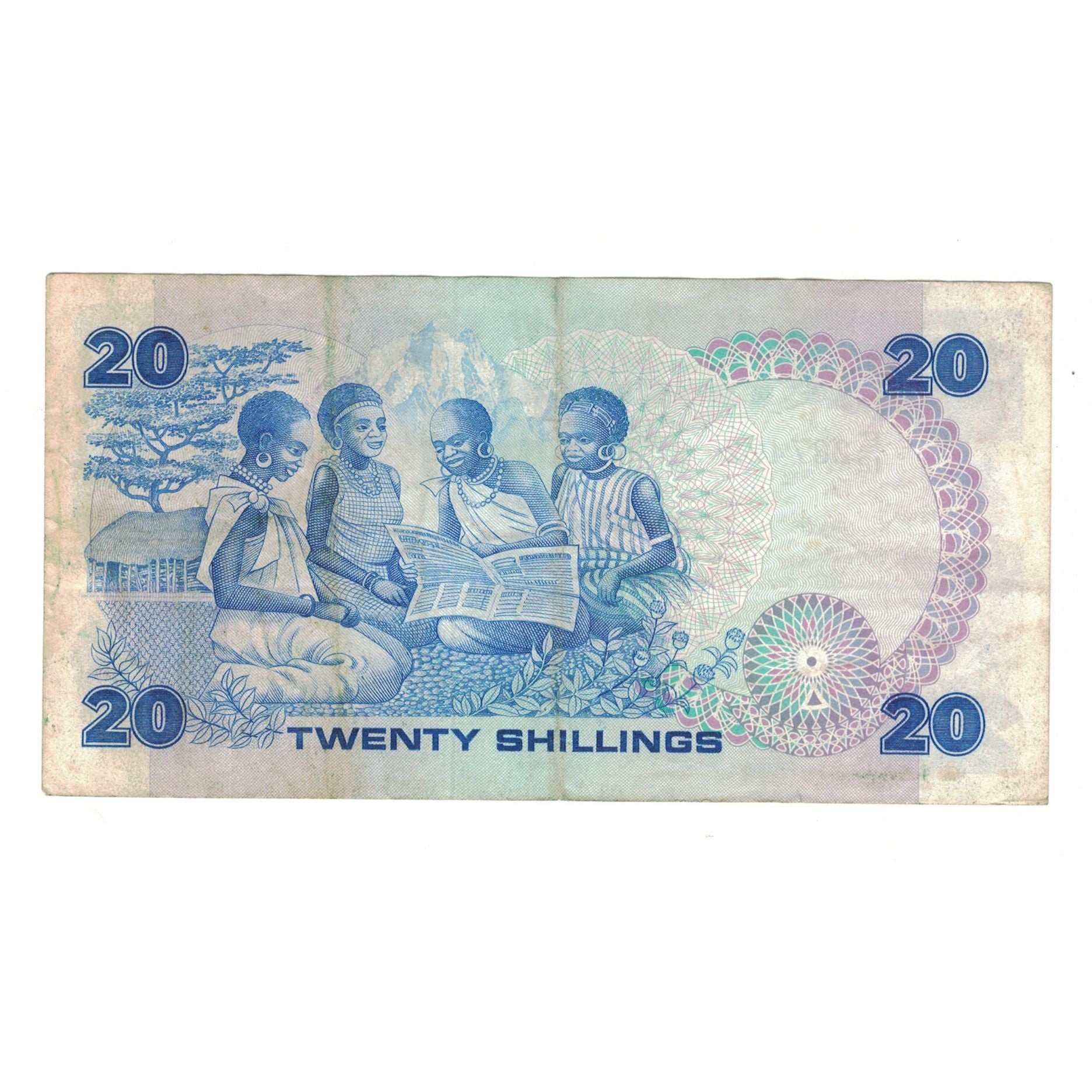 Banknote, Kenya, 20 Shillings, 1984, 1984-07-01, KM:21c, EF(40-45)