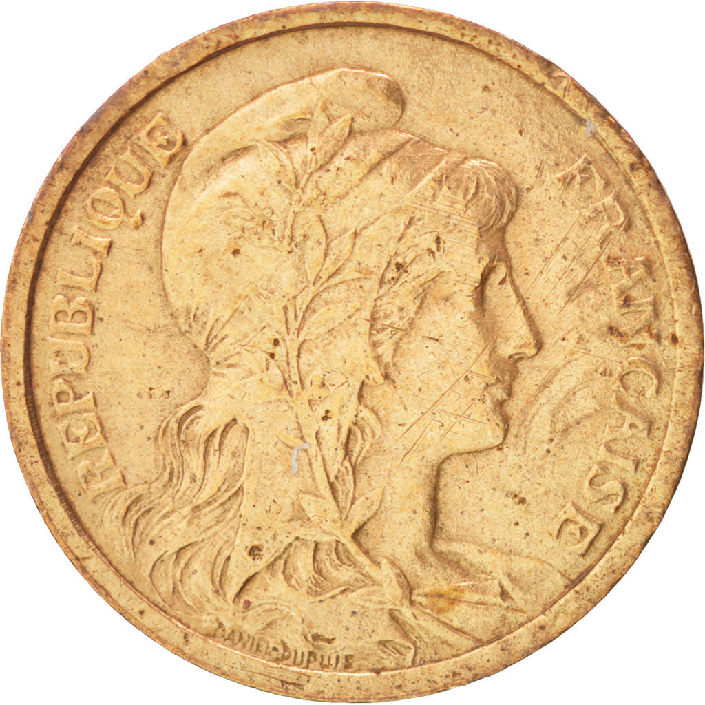 FRANCE, Dupuis, Centime, 1900, Paris, KM #840, VF(20-25), Bronze, 15, Gadoury...