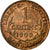 Moneta, Francja, Dupuis, Centime, 1909, AU(55-58), Bronze, KM:840, Gadoury:90