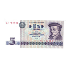 Billet, République démocratique allemande, 5 Mark, 1975, KM:27A, NEUF