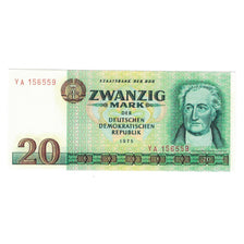 Banknote, Germany - Democratic Republic, 20 Mark, 1975, KM:29a, UNC(65-70)