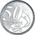 Moneda, Brasil, 50 Centavos, 2002