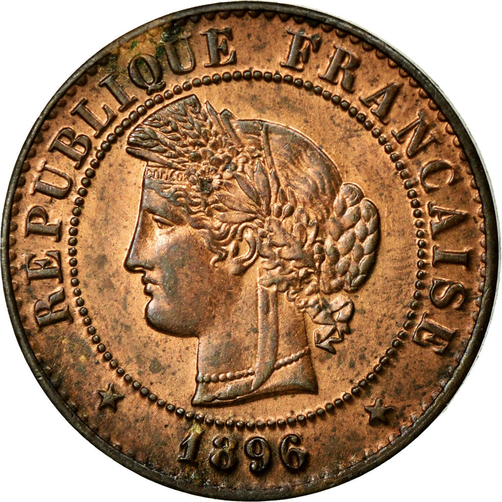 Moneta, Francia, Cérès, Centime, 1896, Paris, SPL-, Bronzo, KM:826.1