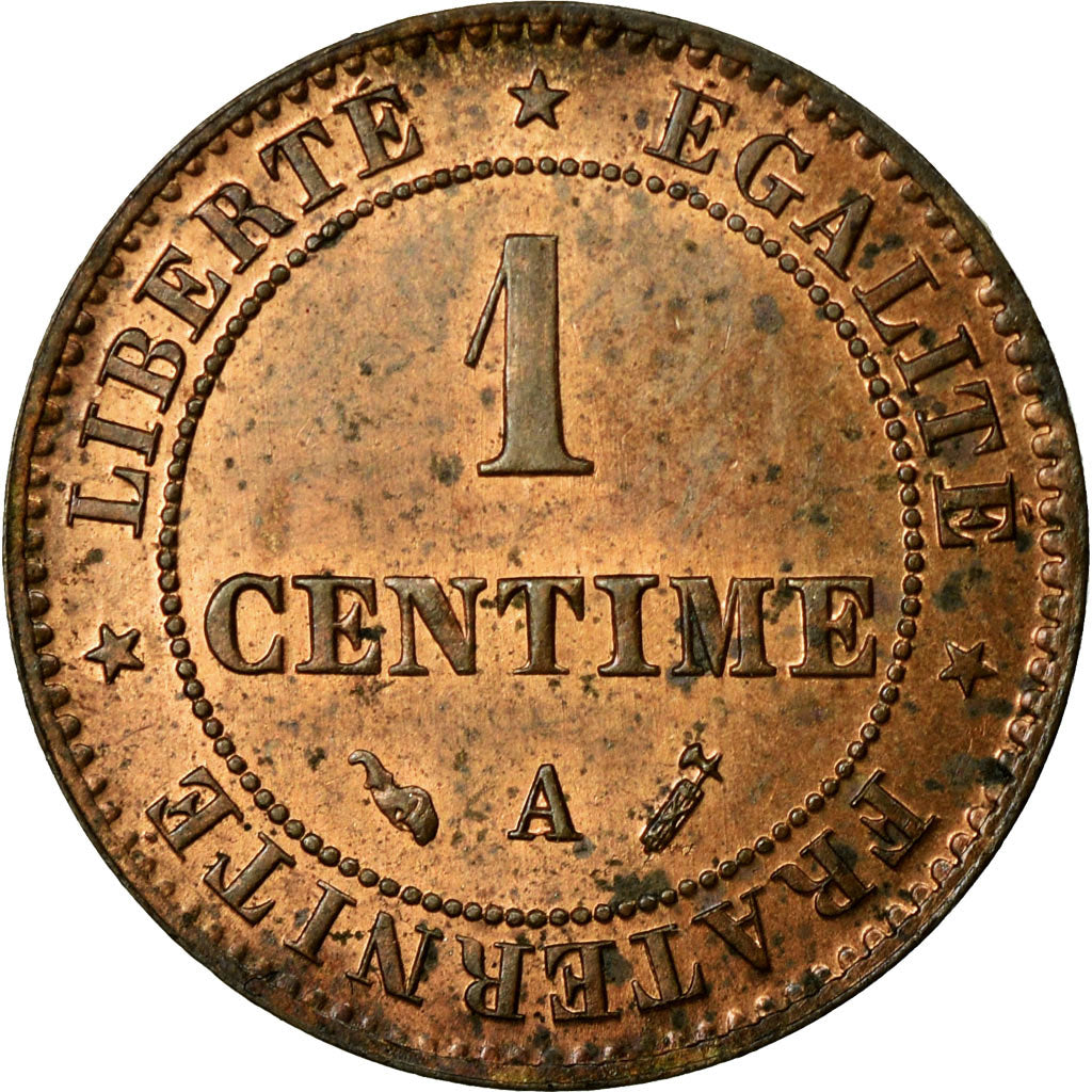 Moneta, Francia, Cérès, Centime, 1896, Paris, SPL-, Bronzo, KM:826.1