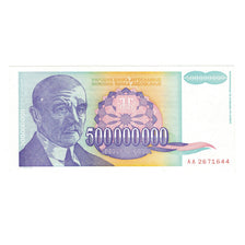 Banknote, Yugoslavia, 500,000,000 Dinara, 1993, KM:134, AU(50-53)