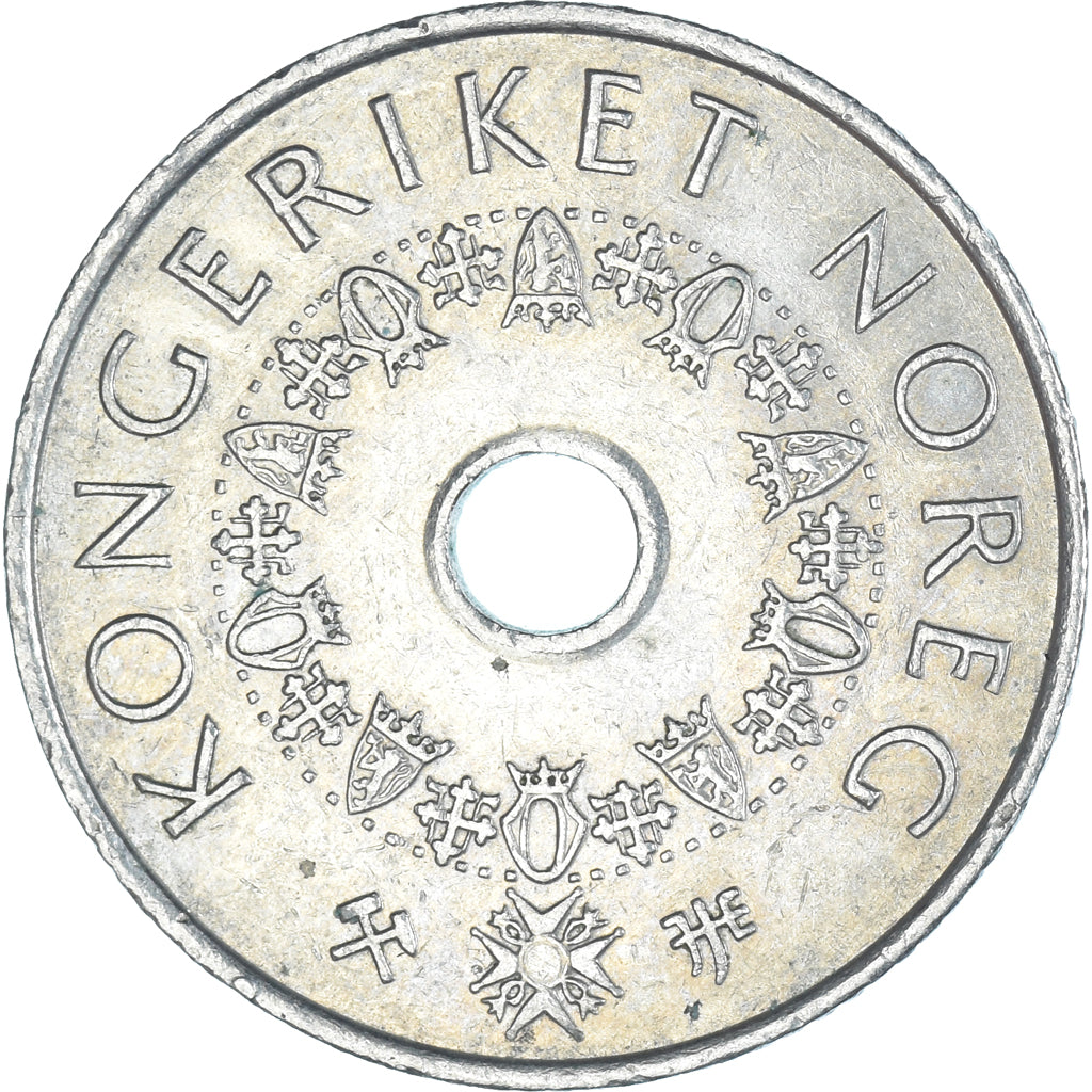 Moneta, Norwegia, 5 Kroner, 1998