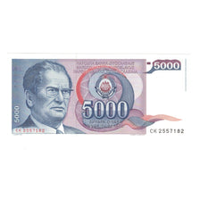 Banknote, Yugoslavia, 5000 Dinara, 1985, 1985-05-01, KM:93a, UNC(65-70)