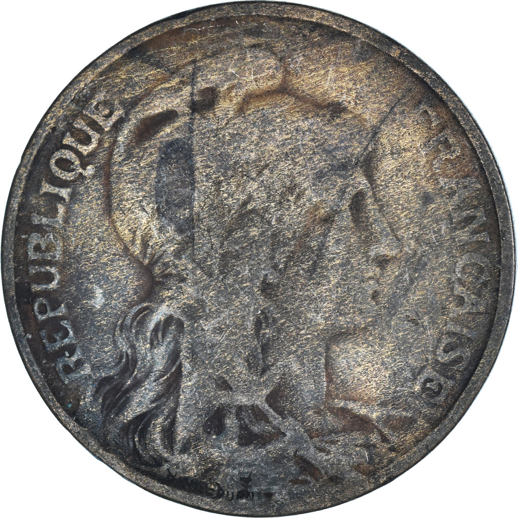 Moeda, França, 10 Centimes, 1910