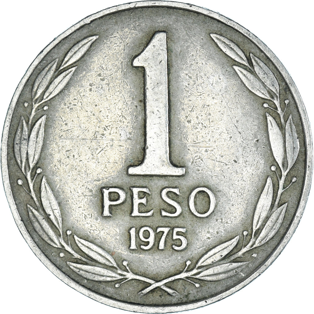 Moneda, Chile, Peso, 1975