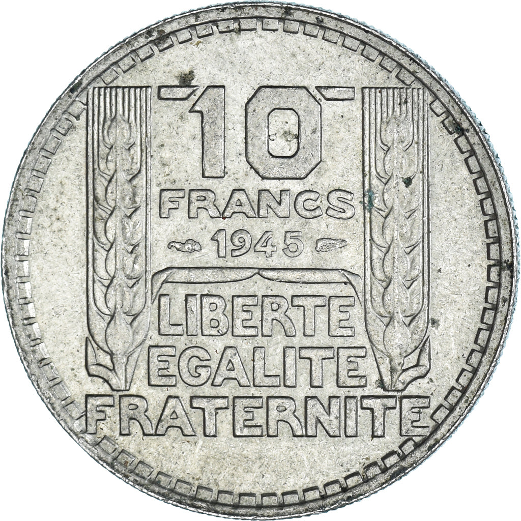 Moneta, Francia, 10 Francs, 1945