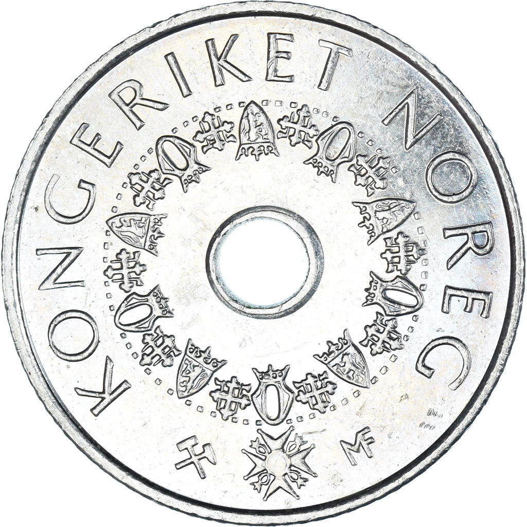 Moneta, Norwegia, 5 Kroner, 2002