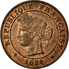 Coin, France, Cérès, Centime, 1896, Paris, MS(60-62), Bronze, KM:826.1