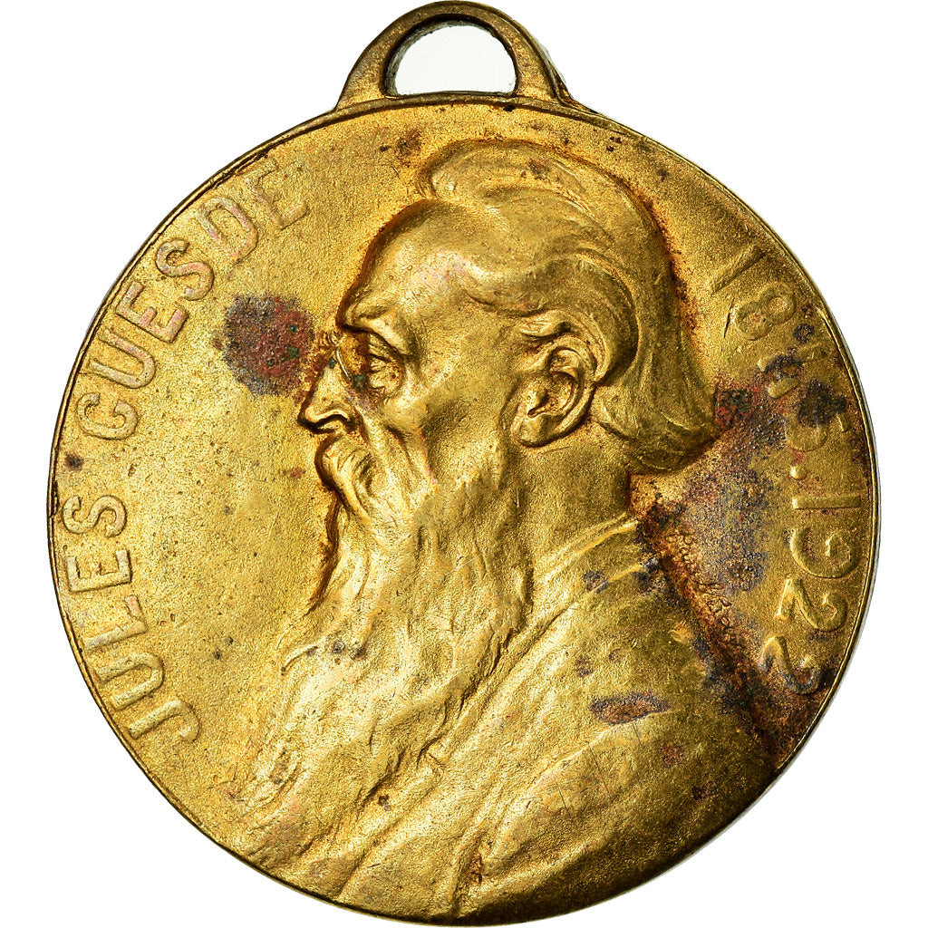 France, Medal, Jules Guesde, Parti Socialiste, Politics, Society, War, 1891