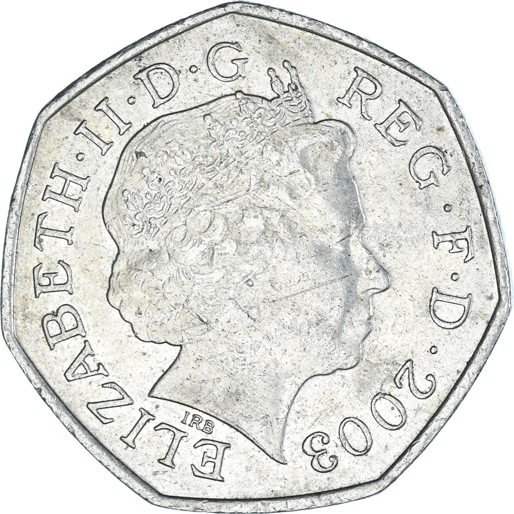 Moneta, Gran Bretagna, 50 Pence, 2003