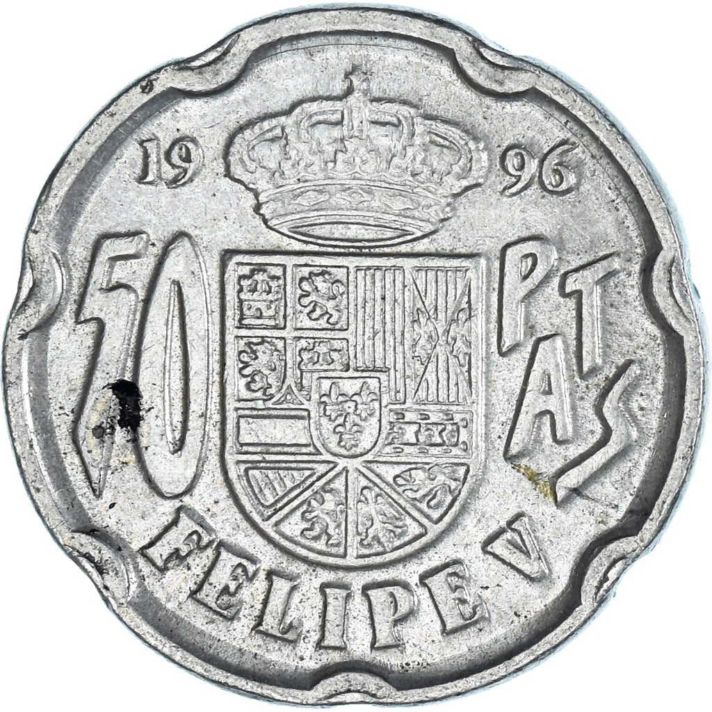 Moneda, España, 50 Pesetas, 1996
