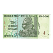 Banknote, Zimbabwe, 10 Trillion Dollars, 2008, KM:88, UNC(63)