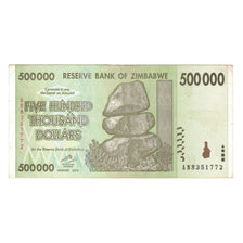 Banknot, Zimbabwe, 500,000 Dollars, 2008, KM:76a, EF(40-45)