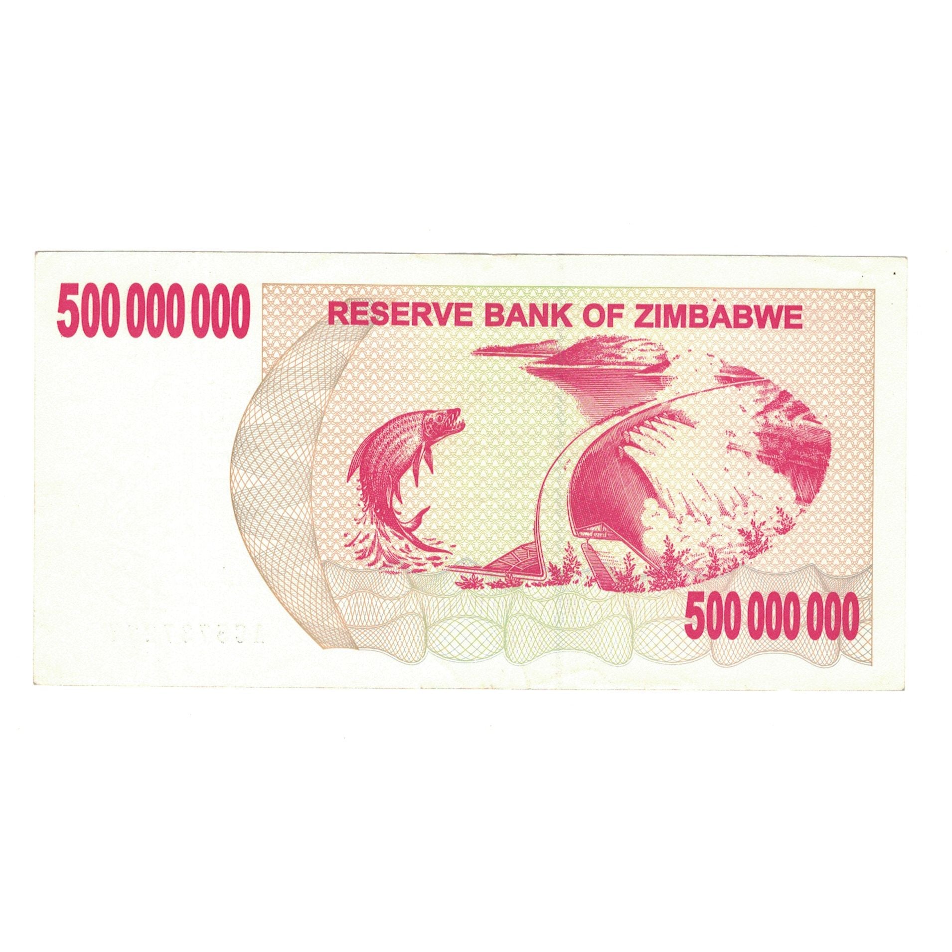 Banknote, Zimbabwe, 500 Million Dollars, 2008, 2008-05-02, KM:60, AU(50-53)