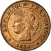 Coin, France, Cérès, Centime, 1874, Paris, AU(55-58), Bronze, KM:826.1