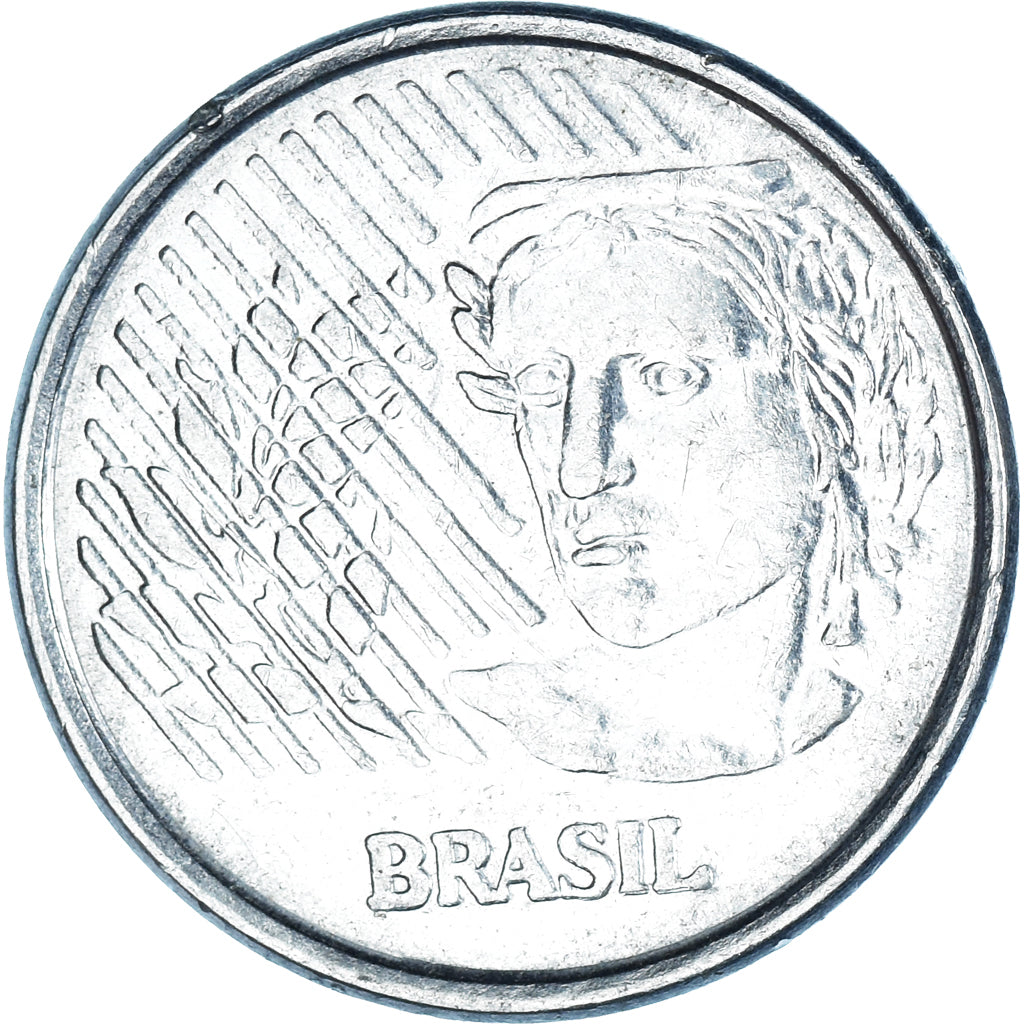 Moneda, Brasil, 10 Centavos, 1997