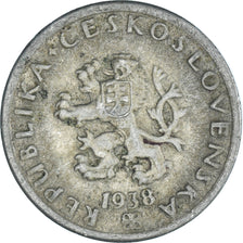 Monnaie, Tchécoslovaquie, 20 Haleru, 1938