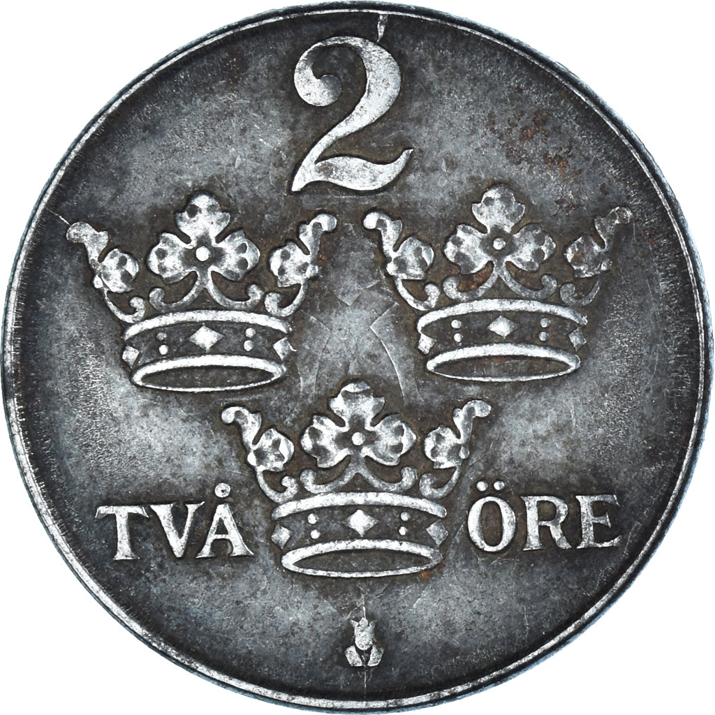 Moneta, Szwecja, 2 Öre, 1949