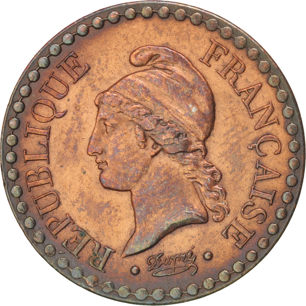 Coin, France, Dupré, Centime, 1849, Paris, AU(50-53), Bronze, KM:754