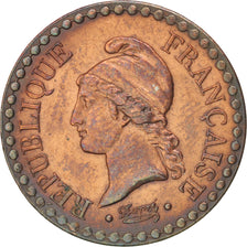 Moneda, Francia, Dupré, Centime, 1849, Paris, MBC+, Bronce, KM:754, Gadoury:84