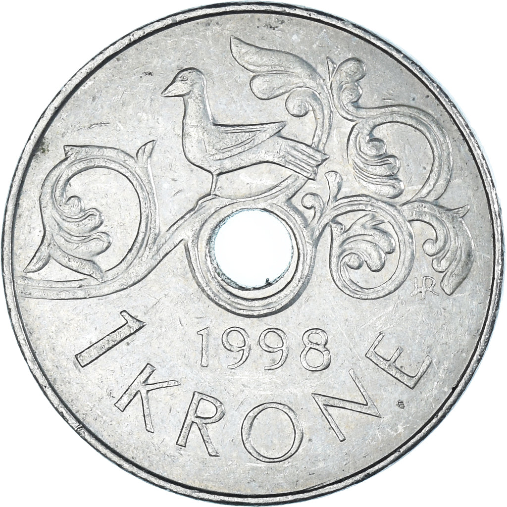 Moneda, Noruega, Krone, 1998