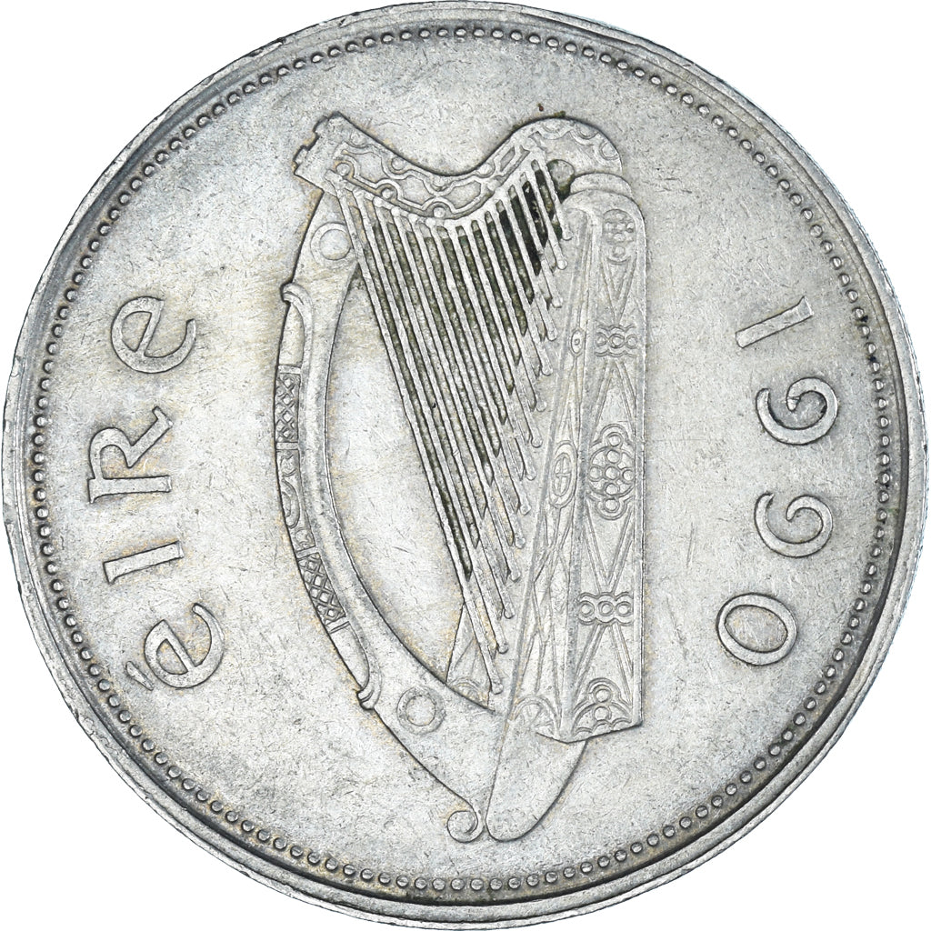 Moneta, Irlanda, Punt, Pound, 1990