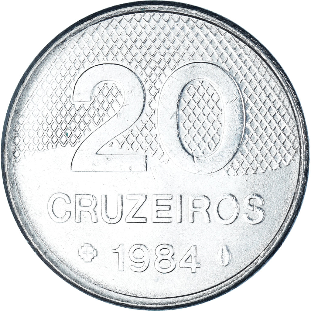 Coin, Brazil, 20 Cruzeiros, 1984