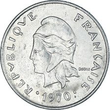 Moeda, Nova Caledónia, 20 Francs, 1970