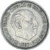 Moneta, Hiszpania, 25 Pesetas, 1957