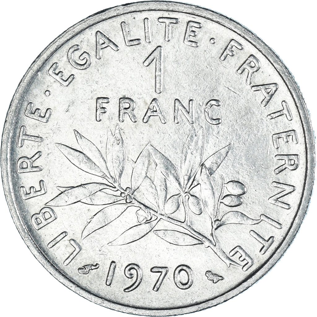 Coin, France, Franc, 1970