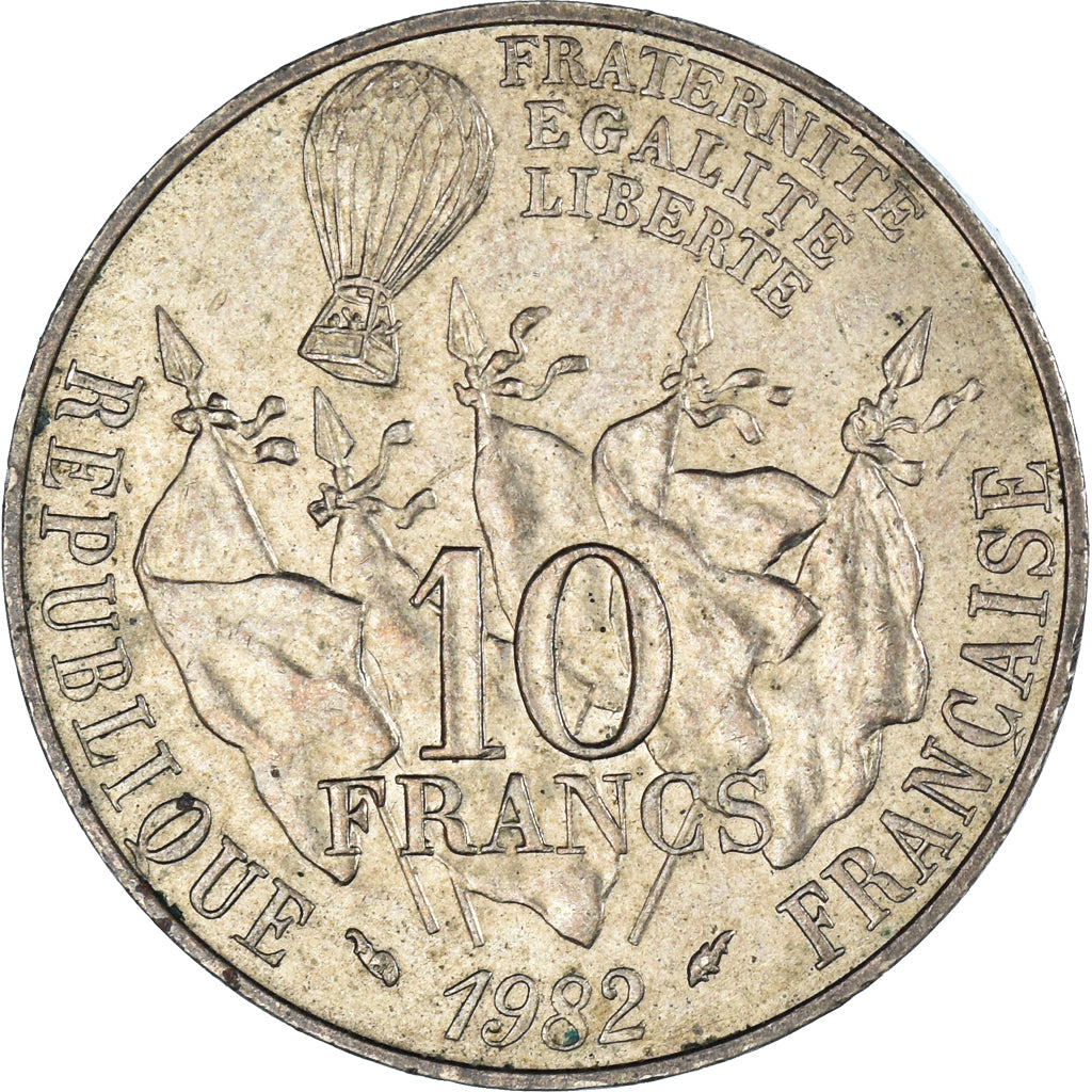 Coin, France, 10 Francs, 1982