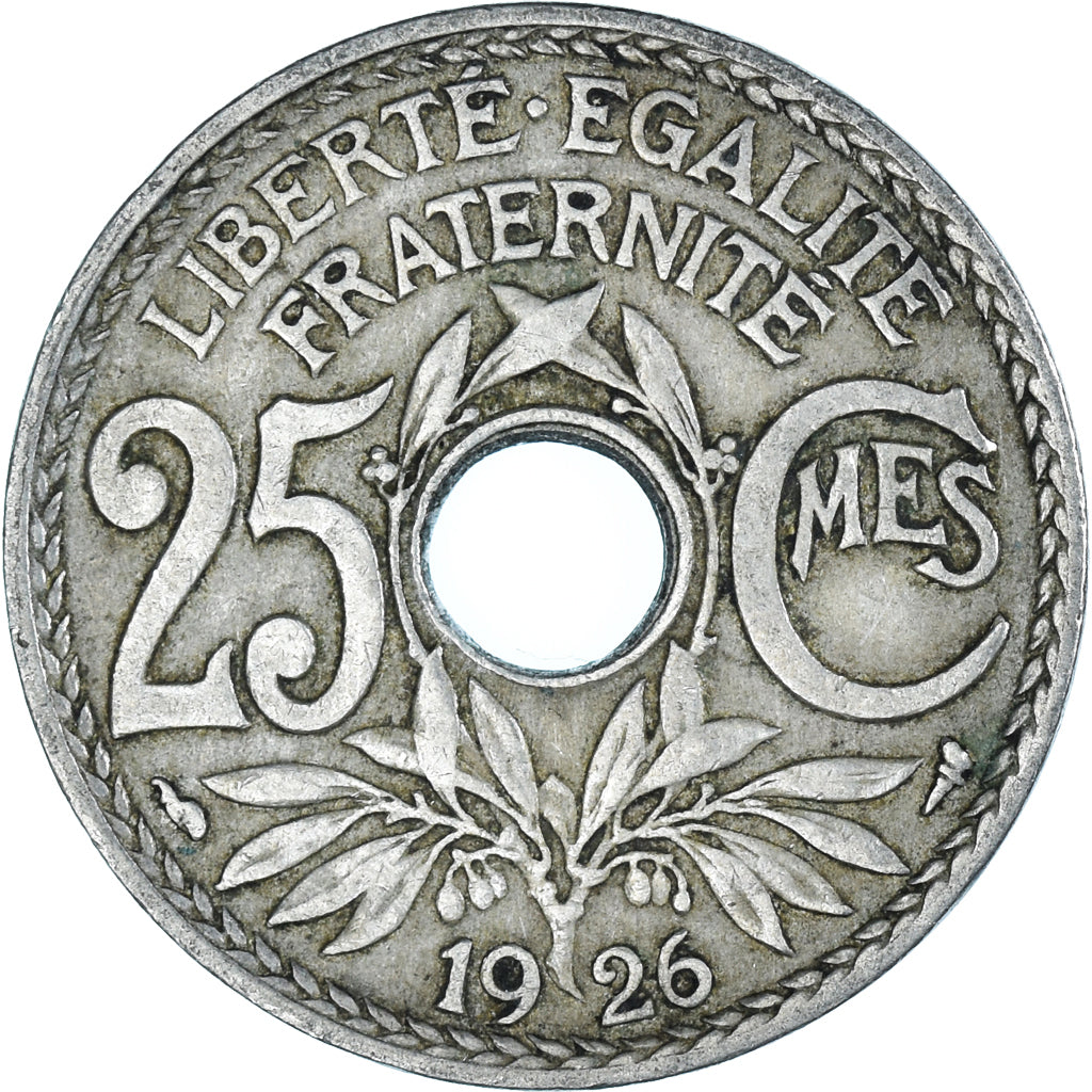 Coin, France, 25 Centimes, 1926