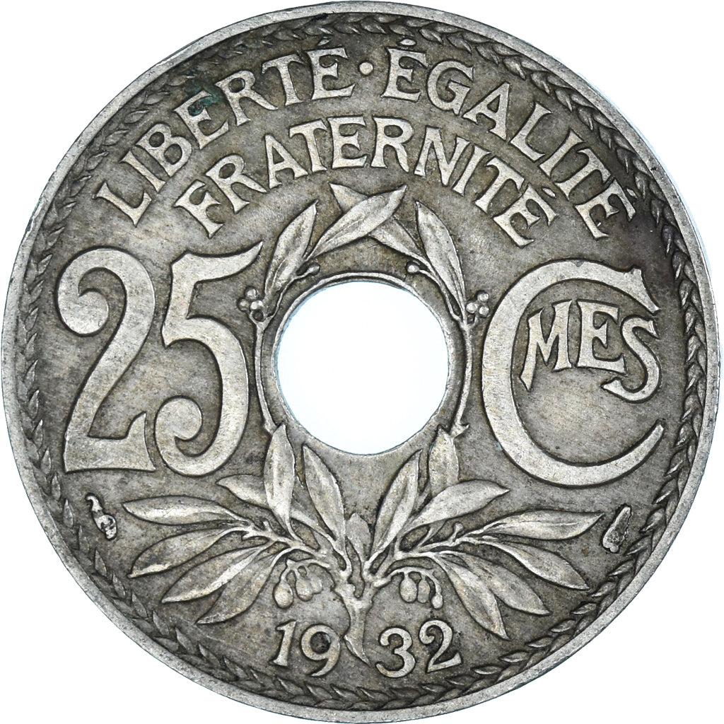 Coin, France, 25 Centimes, 1932