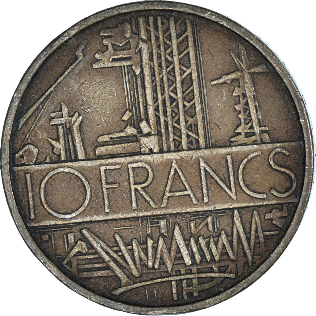 Coin, France, 10 Francs, 1974