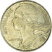 Coin, France, 20 Centimes, 1989