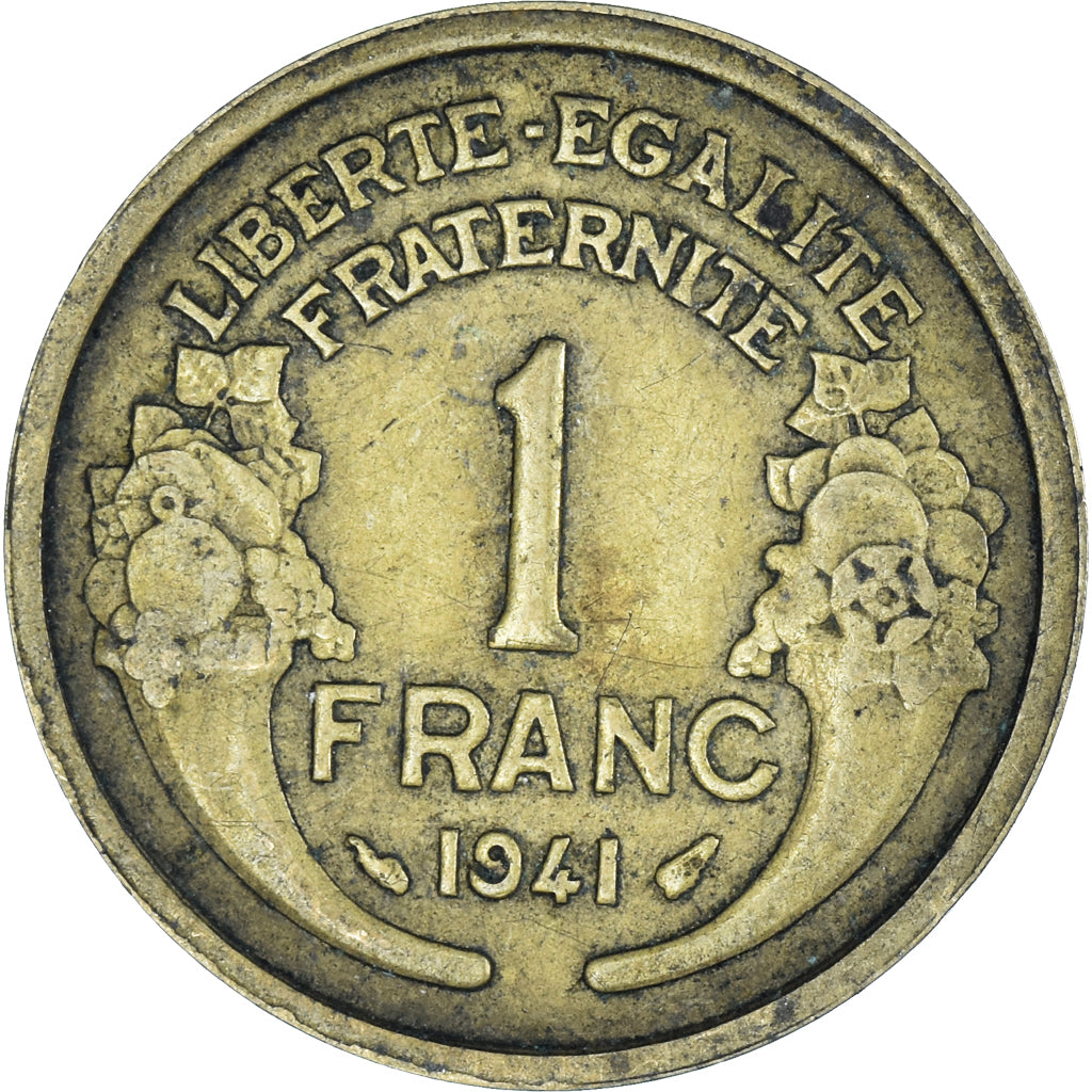 Coin, France, Franc, 1941