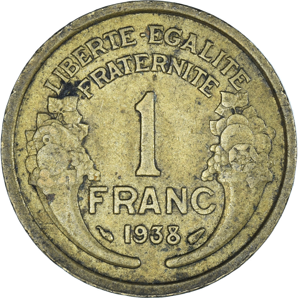 Moneta, Francia, Franc, 1938