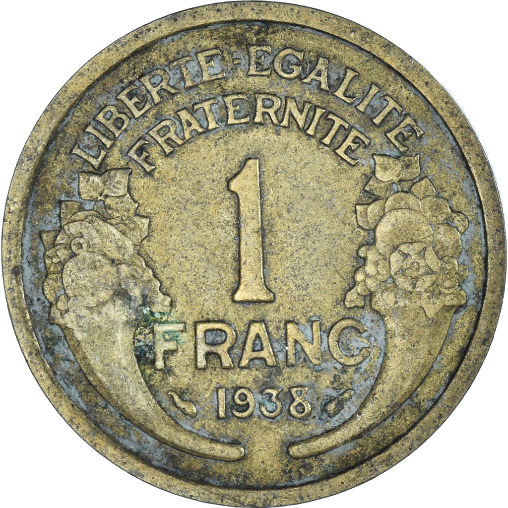 Coin, France, Franc, 1938