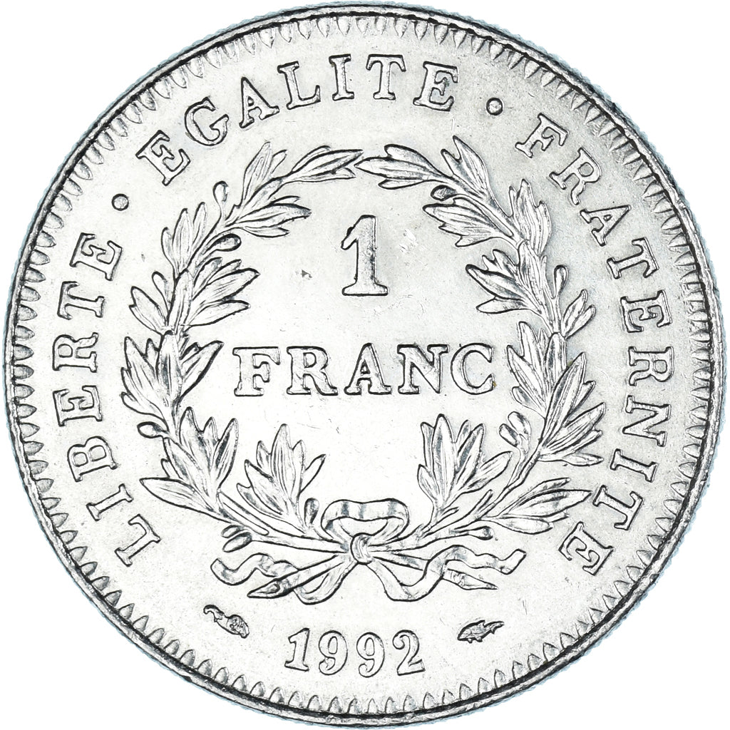 Münze, Frankreich, Franc, 1992