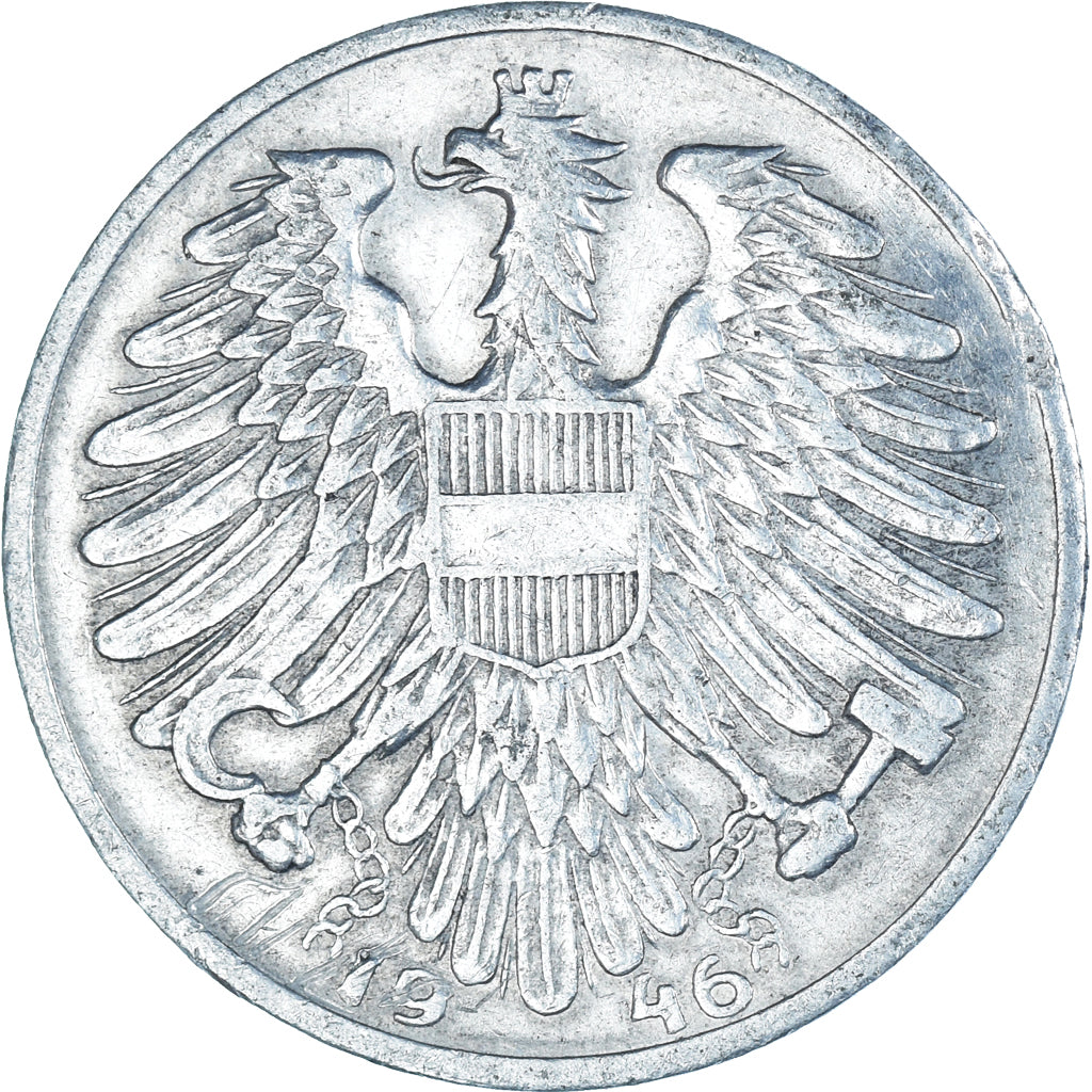 Moeda, Áustria, Schilling, 1946